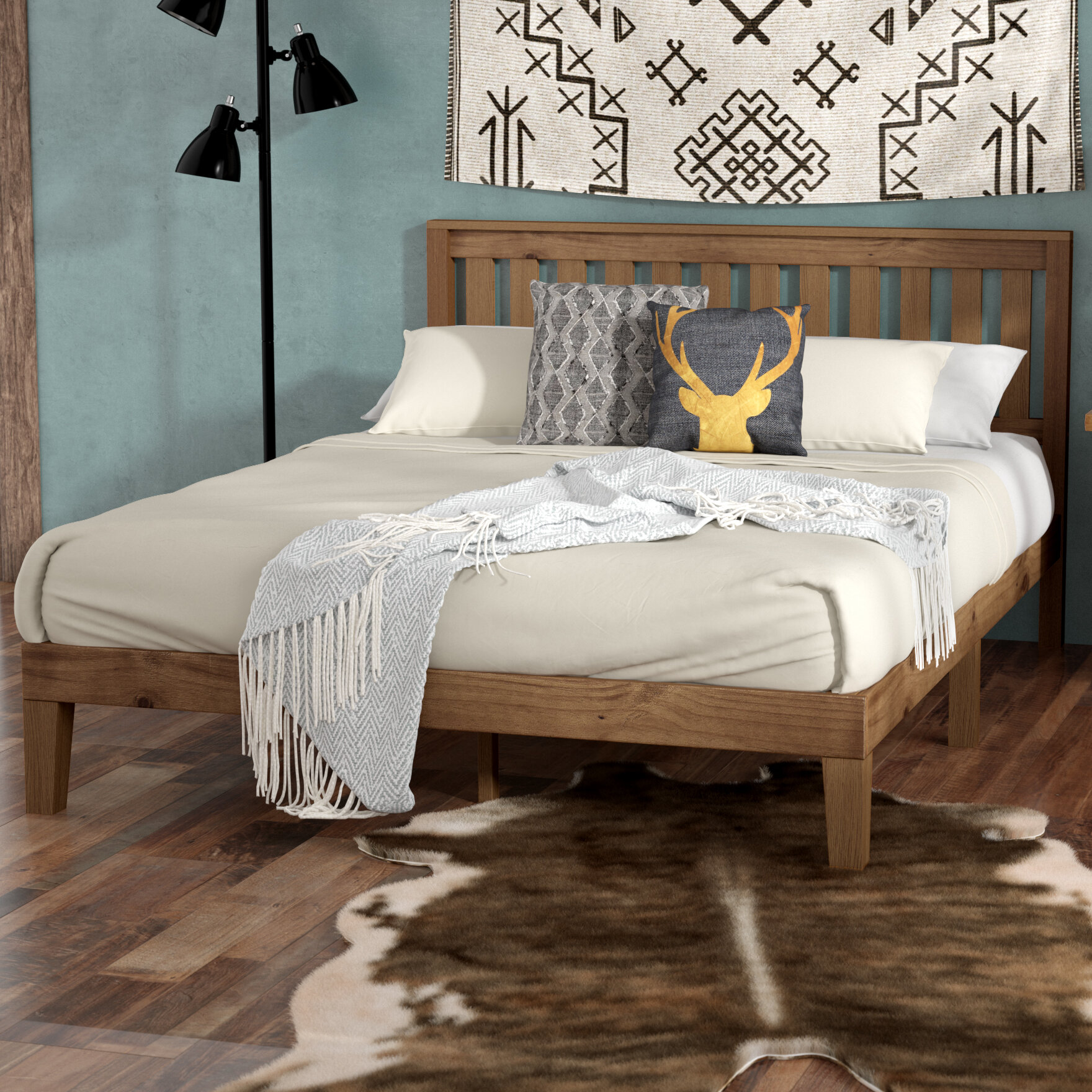 Cabin Lodge King Size Beds You Ll Love In 2021 Wayfair
