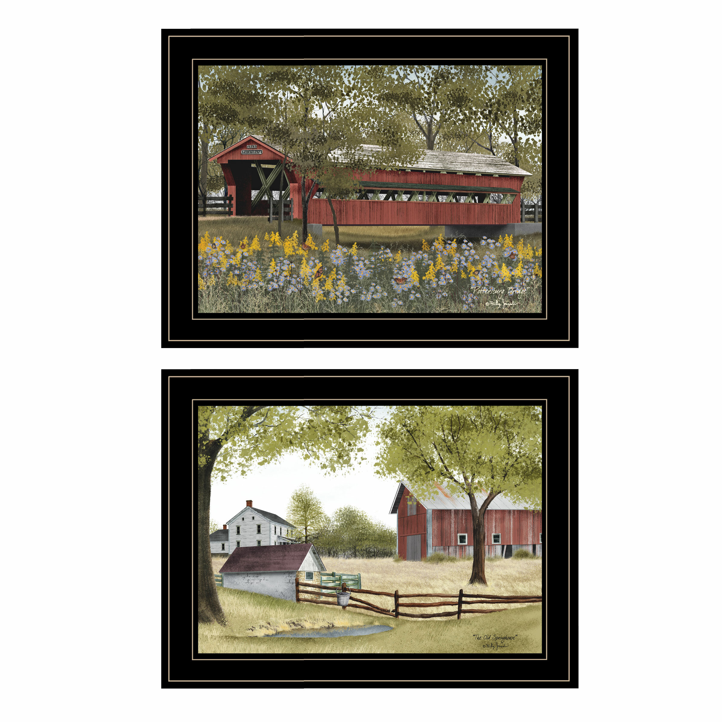 August Grove® The Spring House by Billy Jacobs - 2 Piece Picture Frame ...