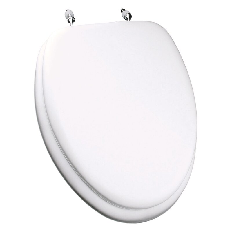soft white toilet seat