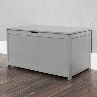 grey and white toy box