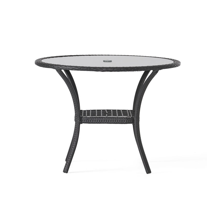 Libny Bistro Table Color: Gray