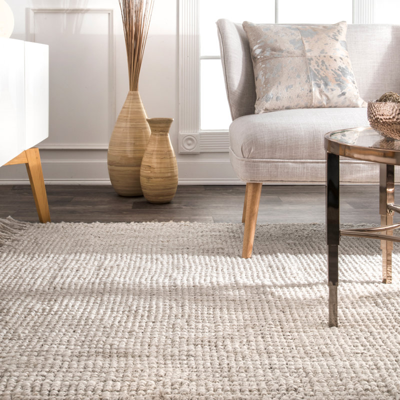 Beachcrest Home Elana Handmade Flatweave Jute Sisal Ivory Area Rug Reviews Wayfair