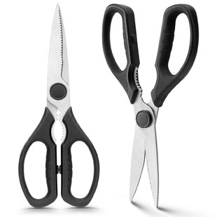 3Pc Scissors Set Multi Shears Stainless Steel Poultry Kitchen Home Office Craft