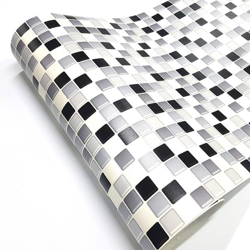 3D Art Deco Silver Border Wallpaper Self Adhesive Sticky Back Venetian Engraved