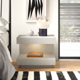 Modern Small Low Under 23 In Nightstands Allmodern