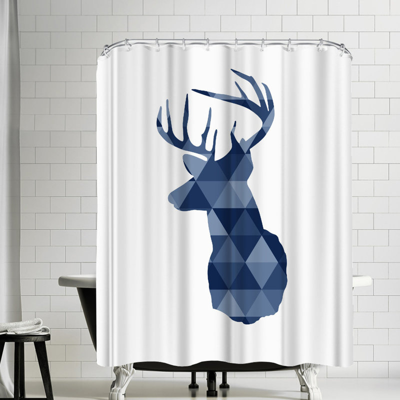 deer shower curtain