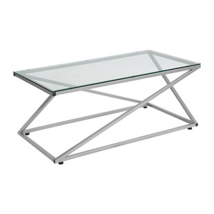 Go to store & view more images Orren Ellis Danton Glass Coffee Table