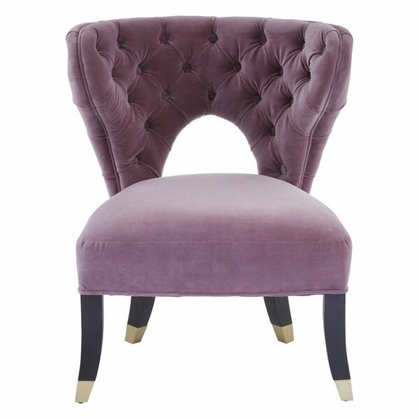 lilac cocktail chair