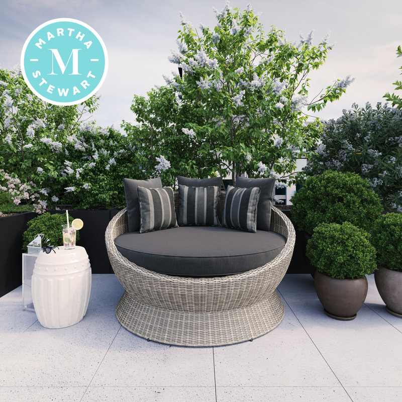 Martha Stewart Hudson Patio Daybed With Cushions Wayfair