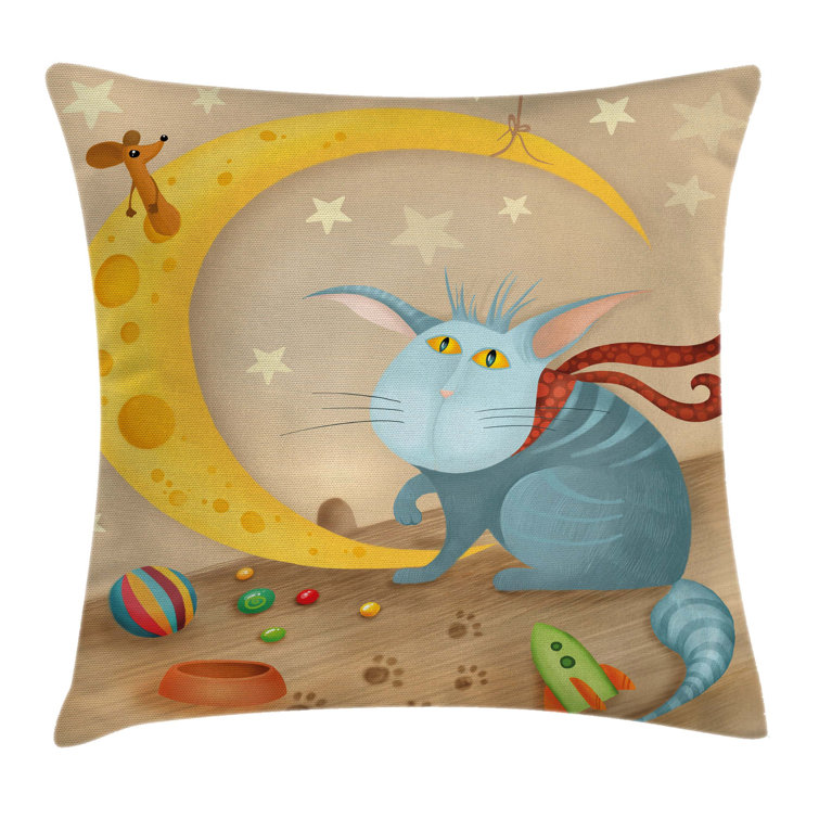 crescent moon pillow