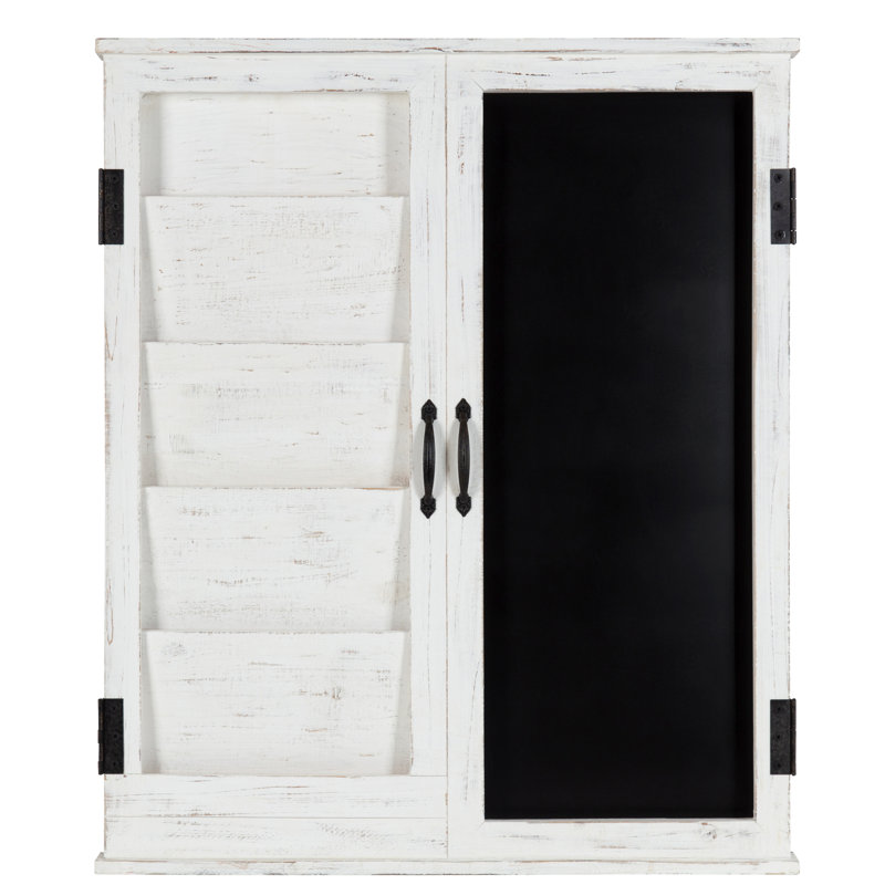 Rosalind Wheeler Domaine Decorative Wood Shutter Home Wall Mail