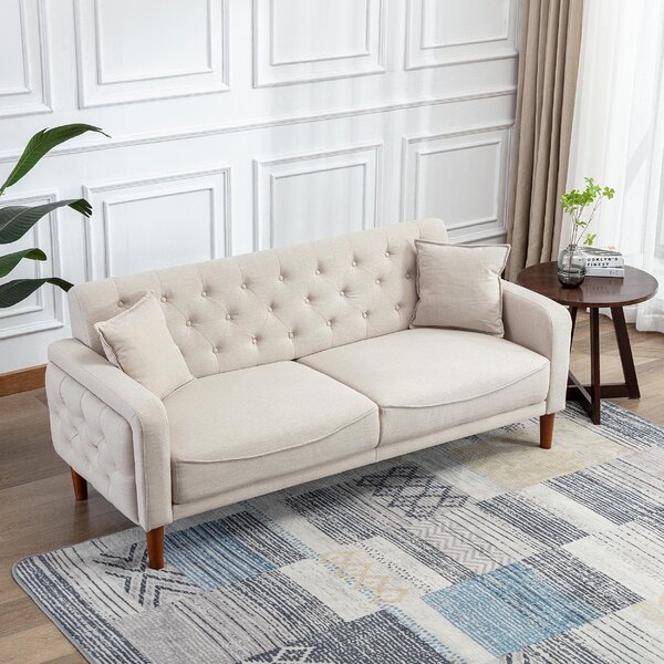 Latitude Run® Satonia 78'' Upholstered Sofa & Reviews | Wayfair