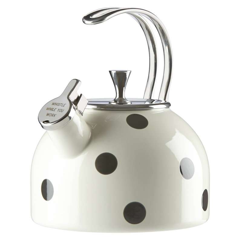 black metal kettle