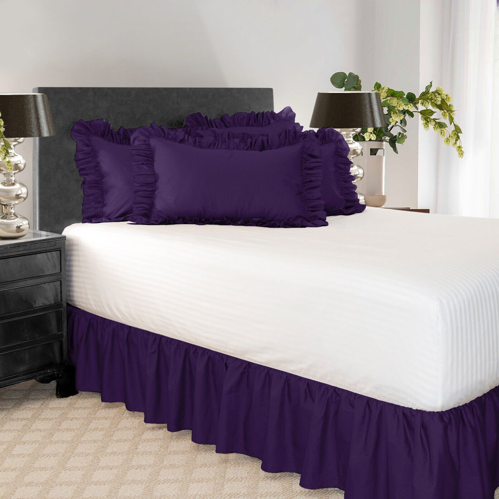 Shopbedding Blissford Ruffled Bed Skirt & Reviews | Wayfair