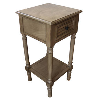 One Allium Way Pinzon End Table With Storage Wayfair