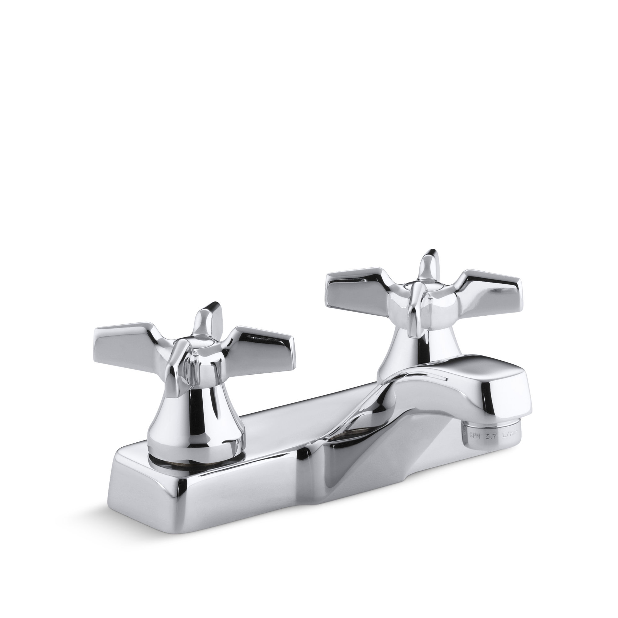 K7404KCP Kohler Triton Centerset Commercial Bathroom Sink Faucet