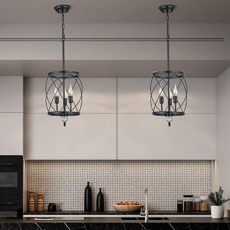 Rosdorf Park Park Slope 3 Light Kitchen Island Cylinder Pendant Reviews Wayfair