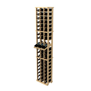 Rustic Pine 60 Bottle Wall Mounted Win..