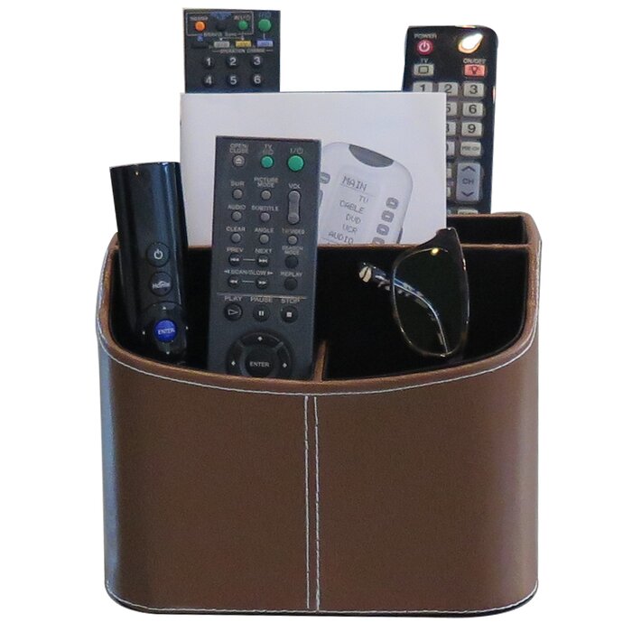 Evelots Rotating Tv Remote Organizer Ipad Iphone Book 5 Sections