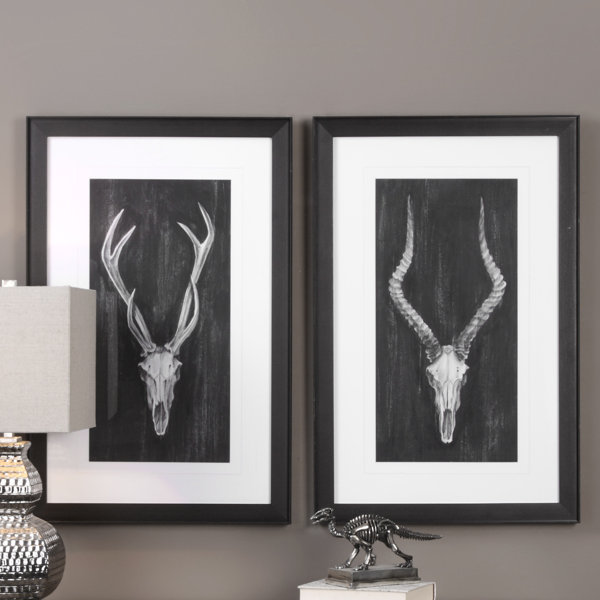 Rustic European Mounts By Ethan Harper 2 Piece Picture Frame