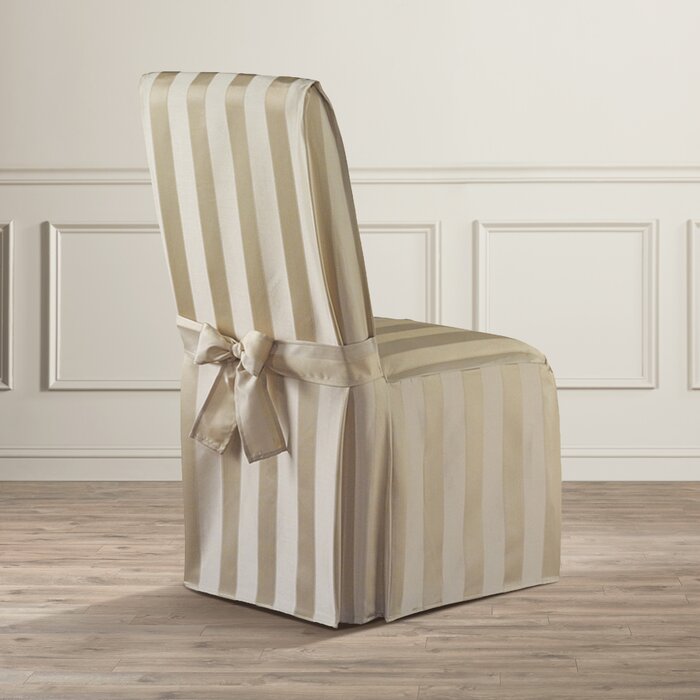 Astoria Grand Box Cushion Dining Chair Slipcover Reviews