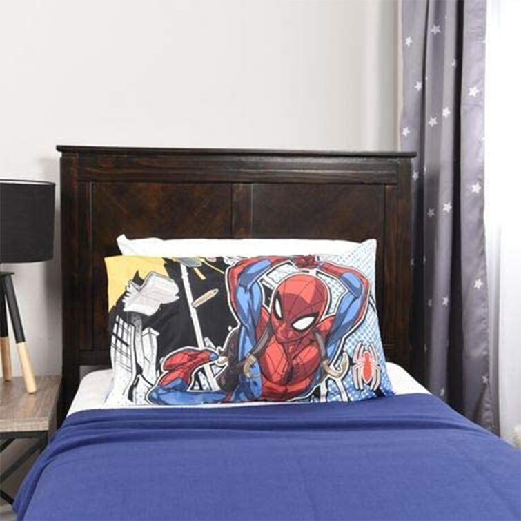 1 Piece Pillowcase Marvel Spider-Man Kids Pillowcase Standard Size 20" x 30" 
