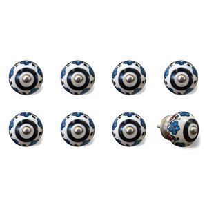 Handpainted Round Knob (Set of 8)