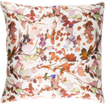 designer silk throw pillows
