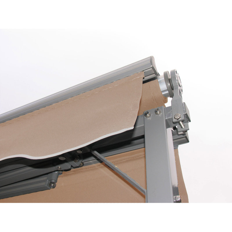 Sol 72 Outdoor Goodson W 4m X D 4m Retractable Patio Cover Awning Wayfair Co Uk