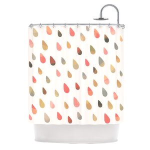 Opal Drops Shower Curtain