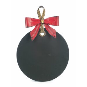 Holiday Chalkboard Ball Ornament