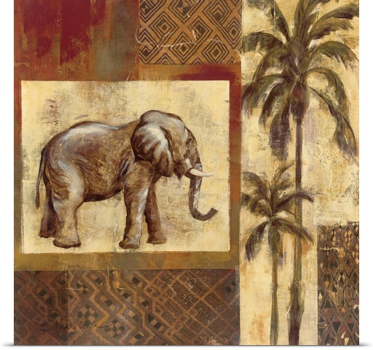 Great Big Canvas Safari Sketches I By Silvia Vassileva Painting