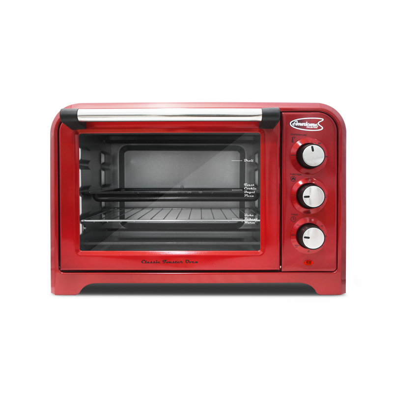 Elite By Maxi Matic 0 91 Cu Ft 6 Slice Retro Toaster Oven