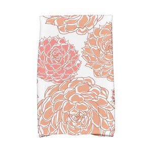 Flower Cotton Hand Towel