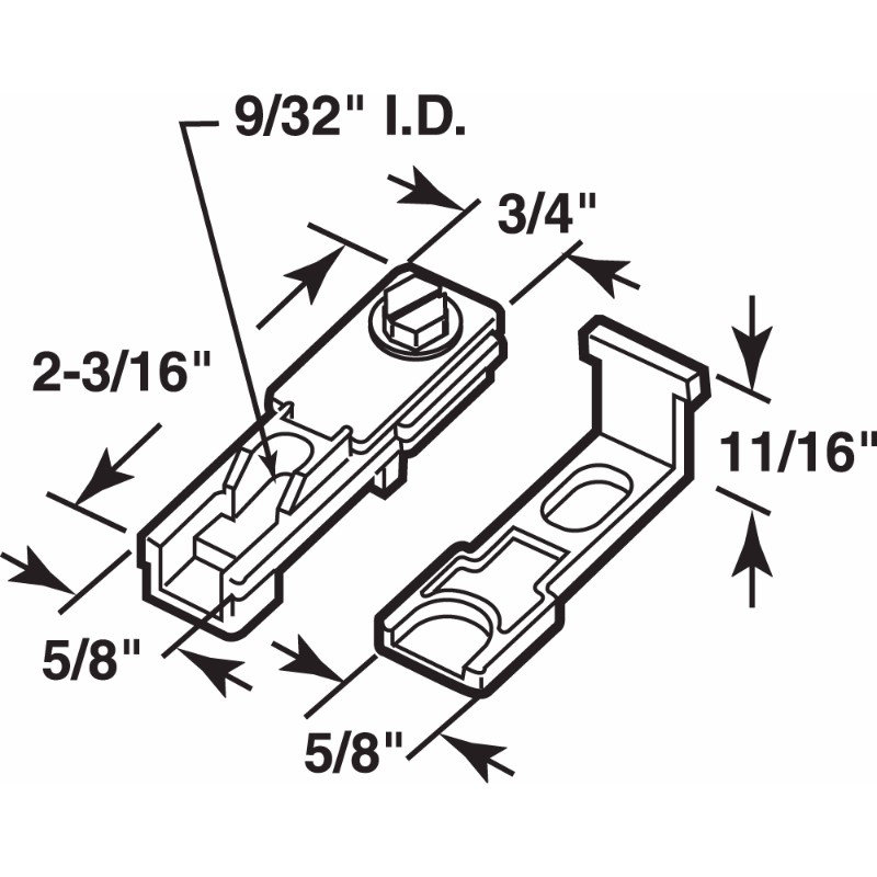 Primeline Bi Fold Door Top Pivot Bracket Wayfair
