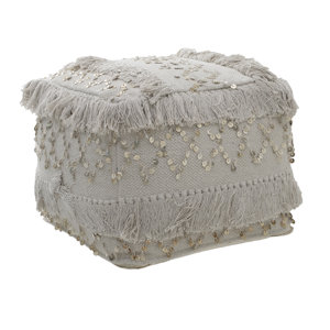 Pouf aus Stoff von Hazelwood Home