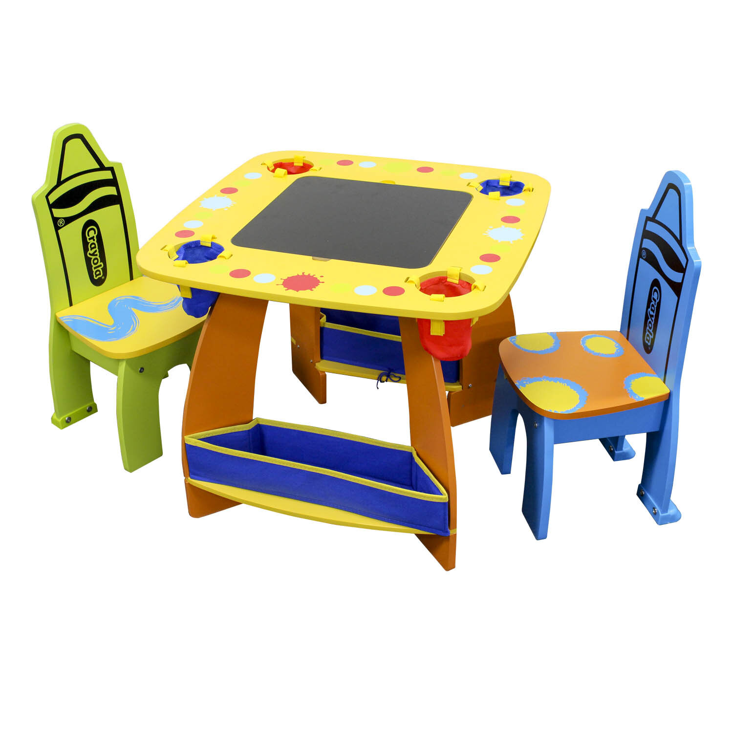 childrens table and chairs crayola