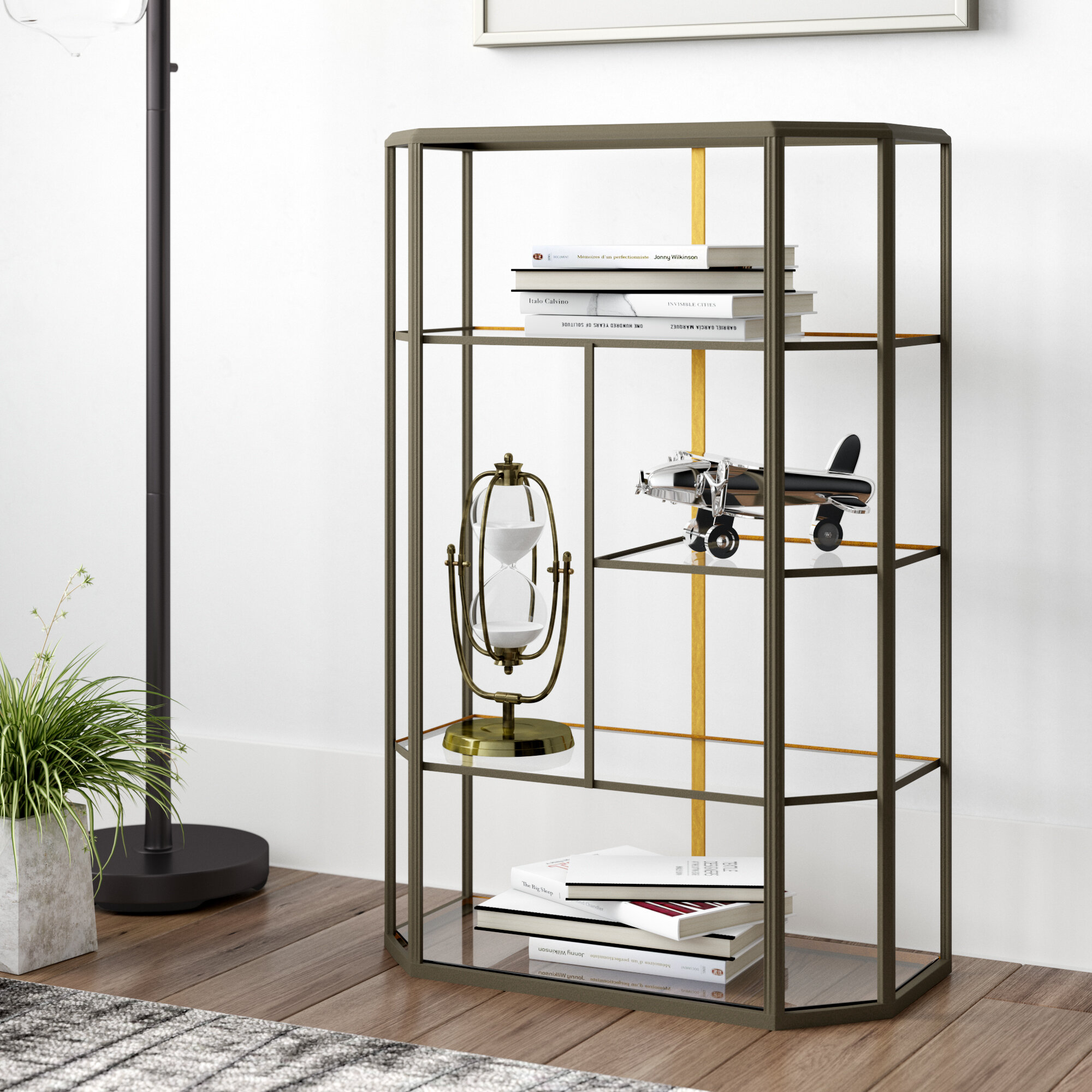 Trent Austin Design Florida Etagere Bookcase Wayfair