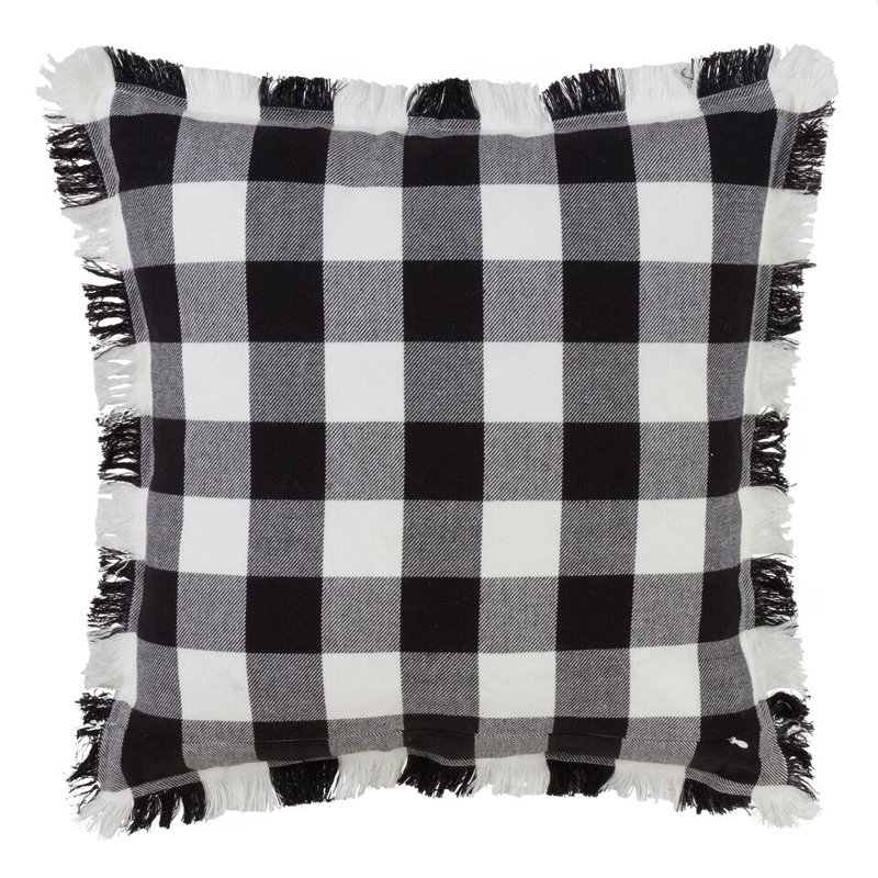 Corina Cotton Plaid Throw Pillow Reviews Joss Main