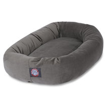 petface dog bed grey