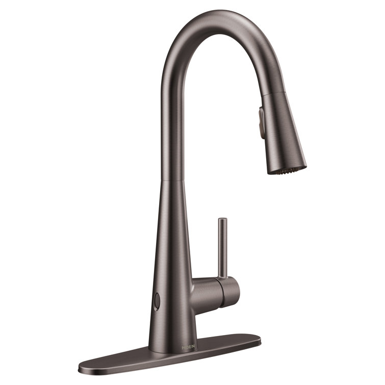 7864EWBLS Moen Sleek Pull Down Touchless Single Handle ...