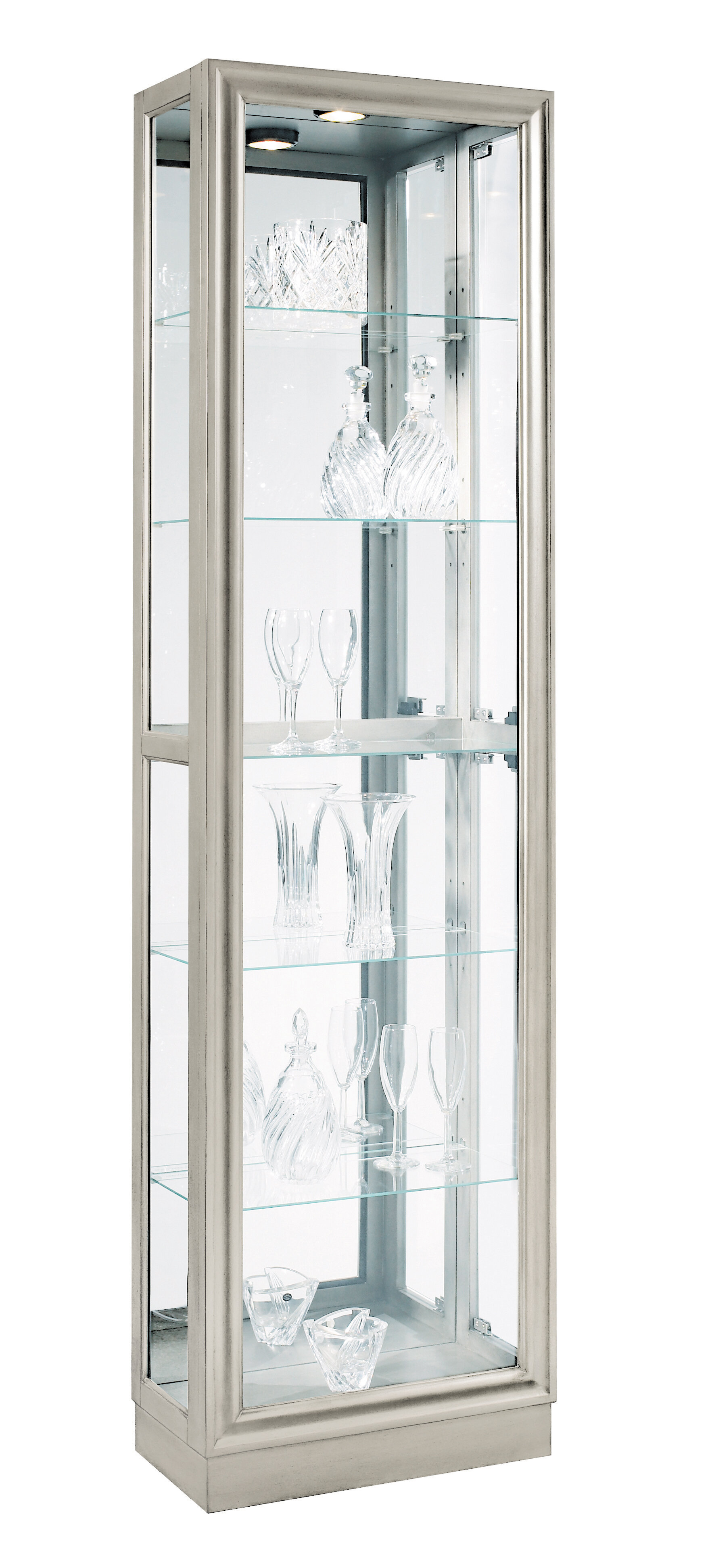 Darby Home Co Nancy Lighted Curio Cabinet Reviews Wayfair