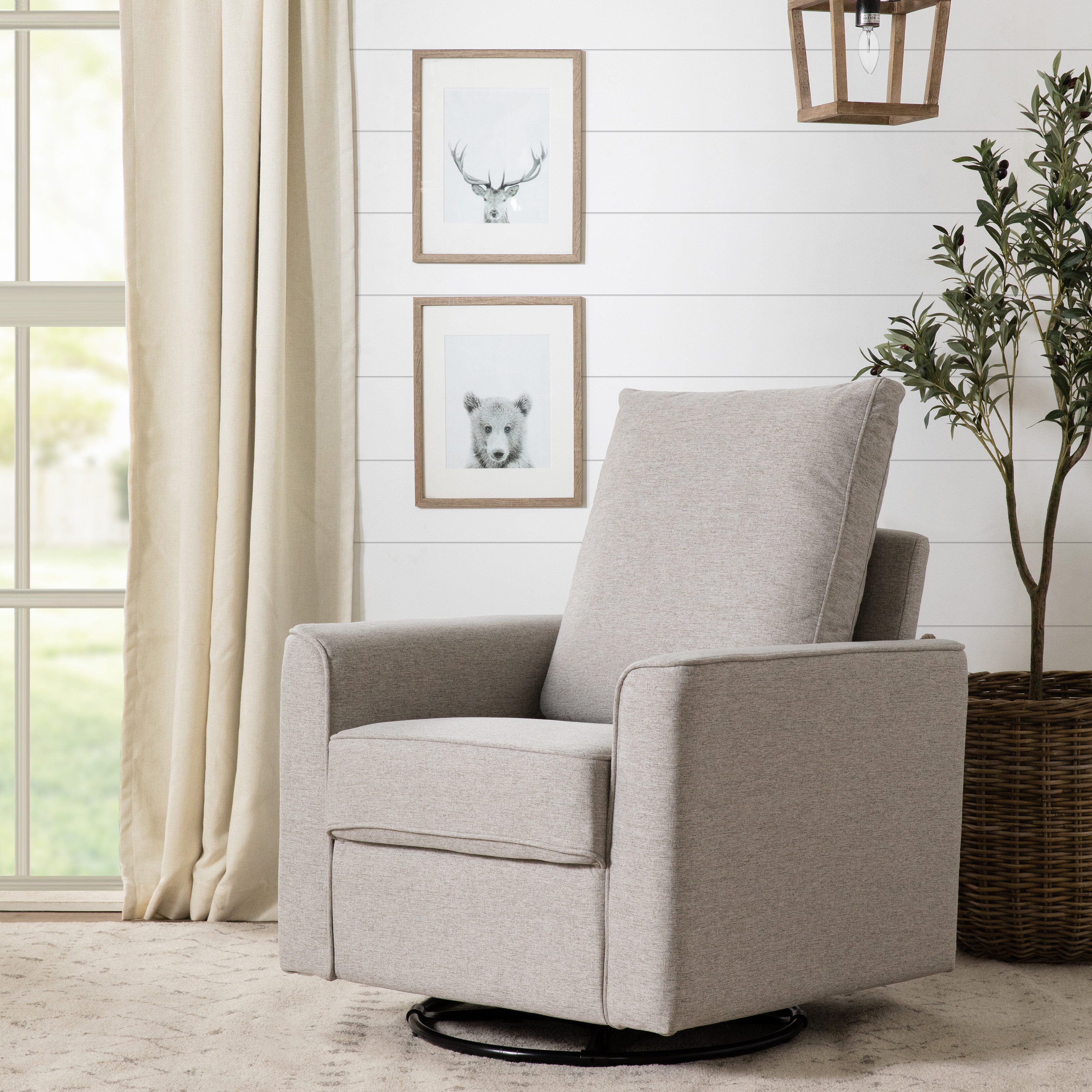 aiden swivel glider