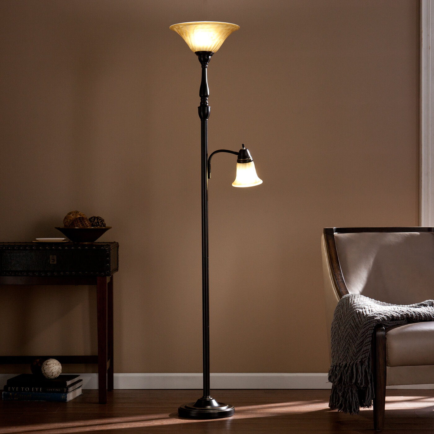 Laplant 71 5 Torchiere Floor Lamp