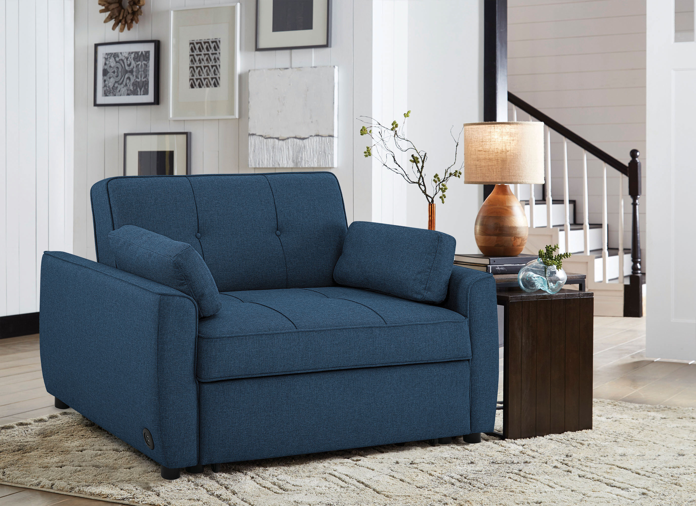 serta convertible sleeper chair