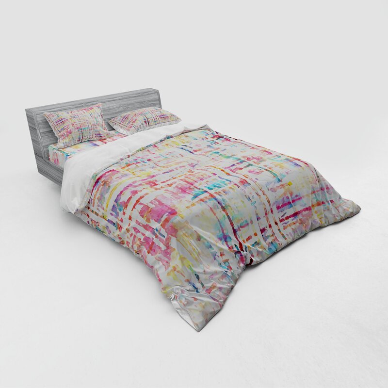 East Urban Home Watercolor Duvet Cover Set Wayfair