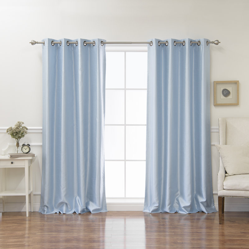 Langley Street Rosanna Solid Blackout Thermal Grommet Curtain