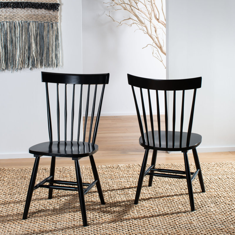 Spindle Solid Wood Windsor Back Side Chair Reviews Allmodern