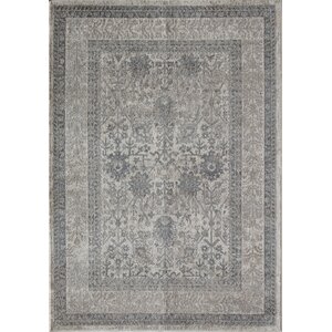 Gisele Rhea Gray/Beige Area Rug