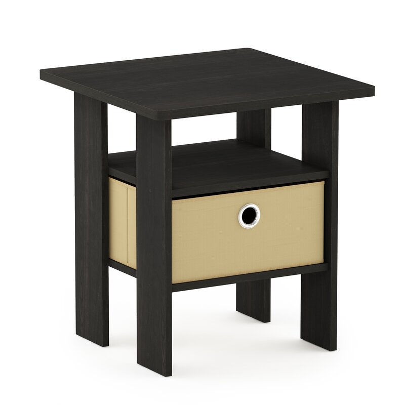 Wrought Studio Kenton Petite End Table With Storage Reviews Wayfair